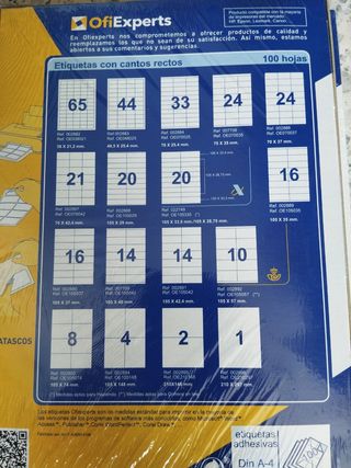 etiquetas ofi experts