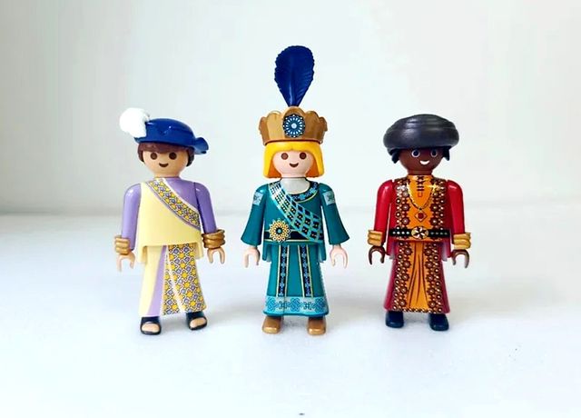 Pajes Reyes Playmobil Belén de segunda mano por 15,99 EUR en Gijón