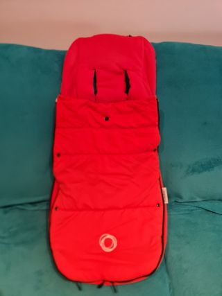 saco invierno bugaboo bee 5 rojo neon