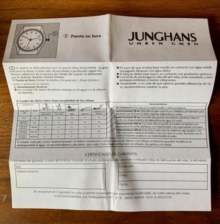 Reloj Junghans Atelier