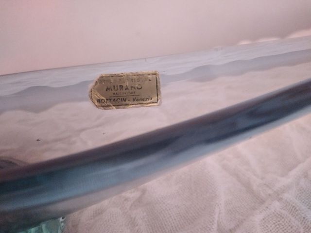gondola in vetro di murano.