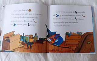 Libro infantil Un desastre de bruja