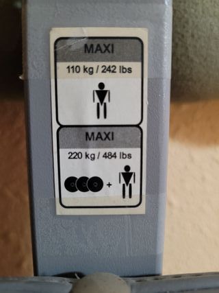 Banco Domyos pa 660 pesas multifuncion