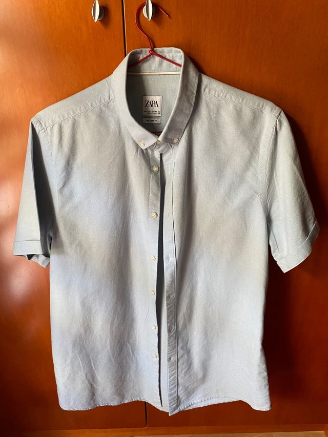 Camisa manga corta Zara
