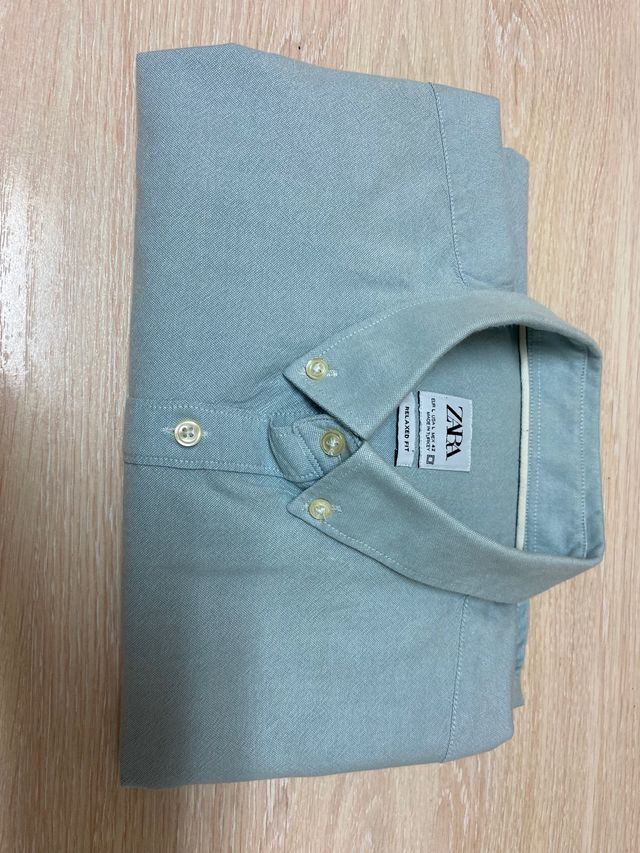 Camisa manga corta Zara