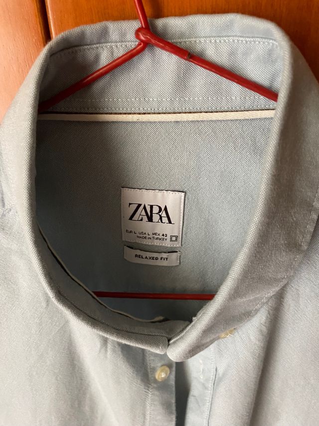 Camisa manga corta Zara