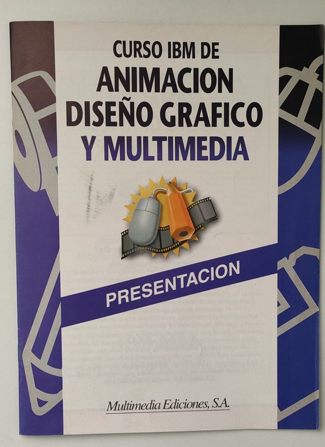 Curso IBM animación y diseño gráfico multimedia de segunda mano por 100 ...