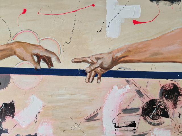 Pintura acrilico sobre lienzo