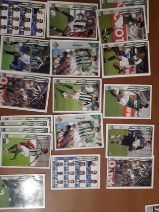 cromos del Real Betis 