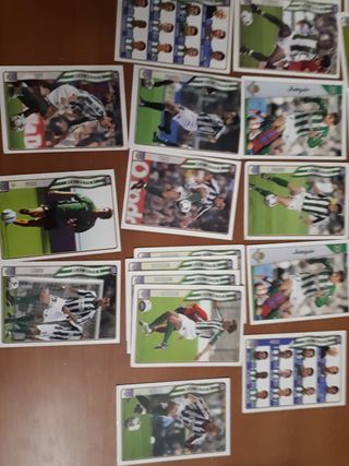 cromos del Real Betis 