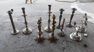 candelabros. 