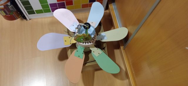 Ventilador de techo infantil
