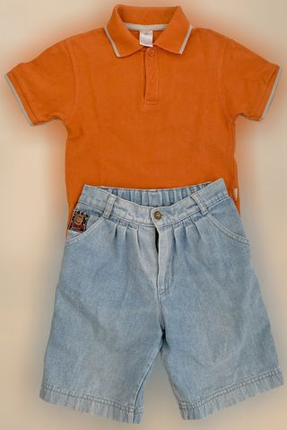 Calção de Criança Unissexo em Ganga, como Novo