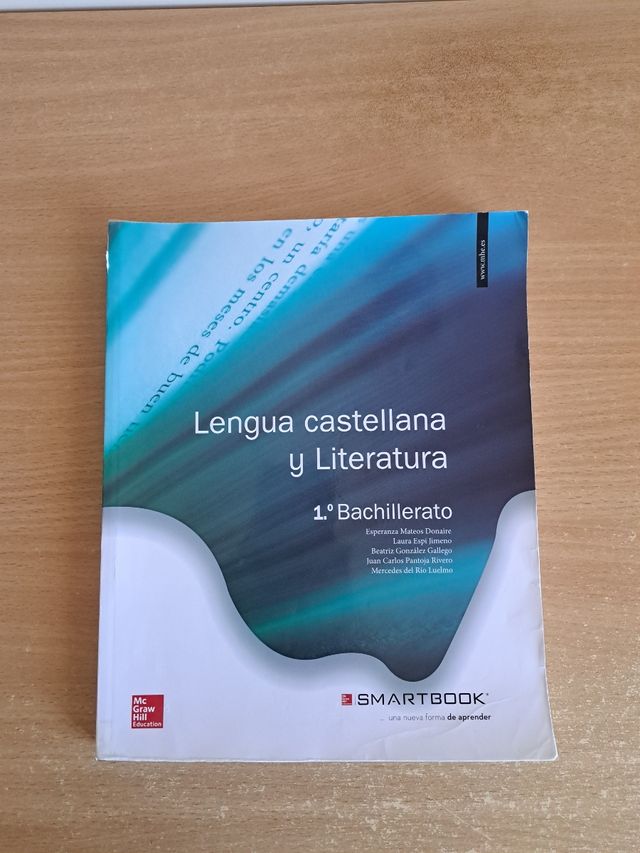 Libro LENGUA CASTELLANA Y LITERATURA