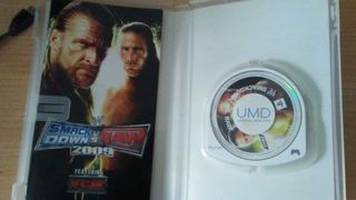 videojuego smack down vs raw 2009  para psp