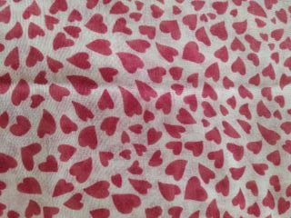 Foulard finito corazones rojos