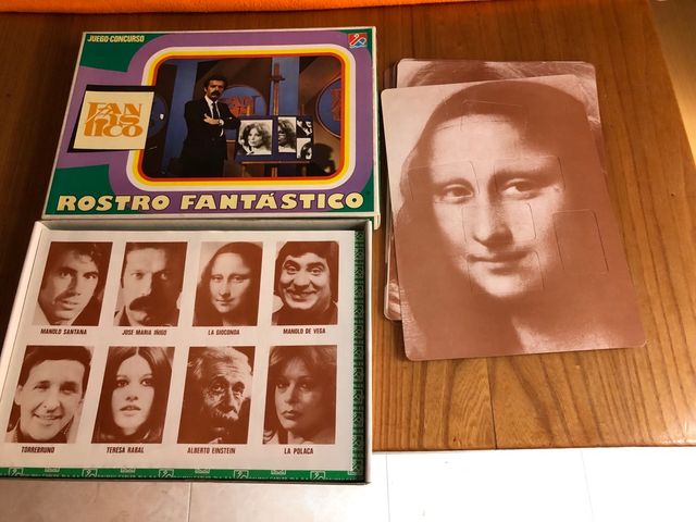 Rostro fantástico, juego de mesa