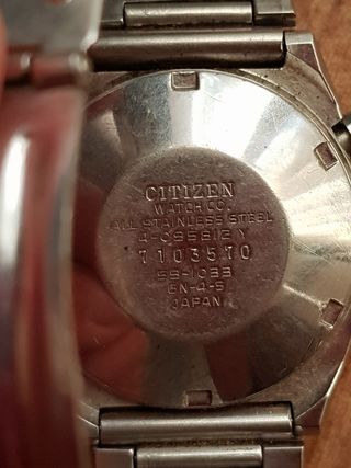 Reloj citizen 59-1033 lcd vintage