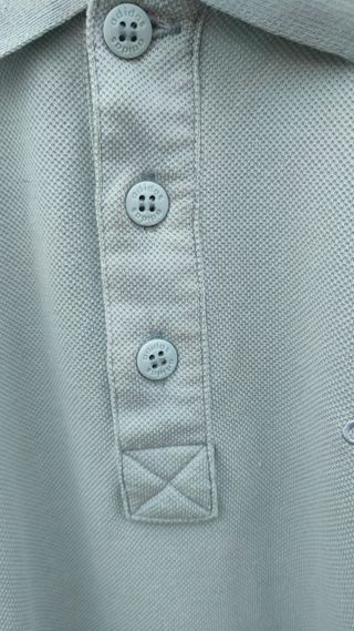 Polo Adidas vintage 90s gris y2k ⚪