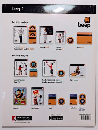 Libro de Inglés Beep 1º