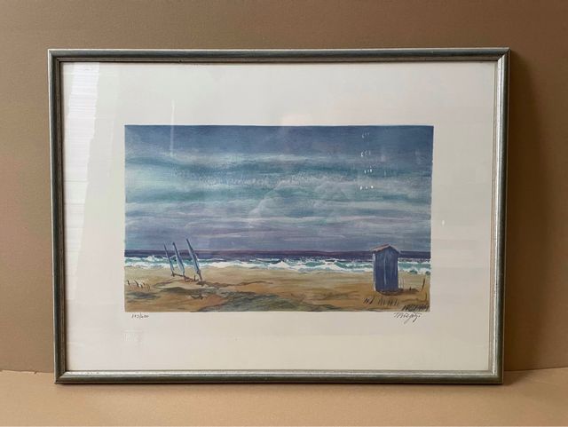 Litografia: “Prima del temporale”