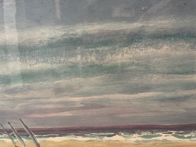 Litografia: “Prima del temporale”