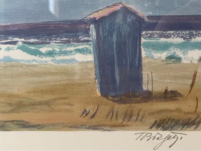 Litografia: “Prima del temporale”