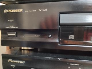 PIONEER DVD DV-505  20 BITS  96 KHZ  DAC