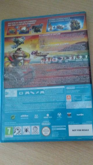videojuego Skylanders Superchargers para wiiu