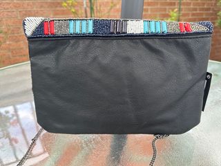 Bolso de fiesta multicolor, pedrería, nuevo