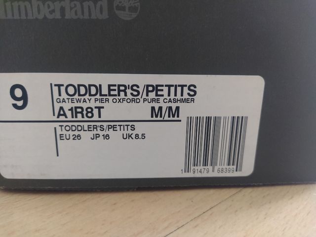 Zapatillas Timberland talla 25.