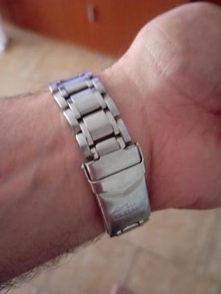 Reloj de pulsera Lotus esfera azul