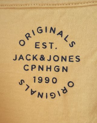 Camiseta amarilla Jack & Jones 