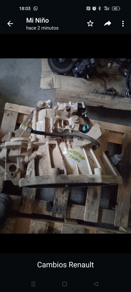Cajas de cambios renault