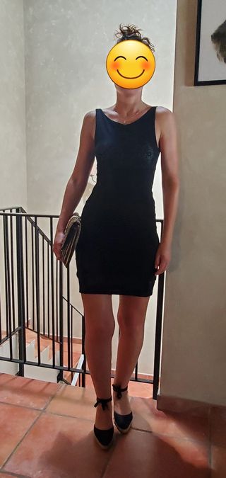 vestido corto para evento