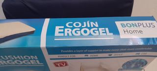 Cojin confort de gel y espuma. Nuevo