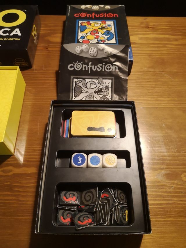 Pack juegos de mesa. Yo Nunca + Confusión