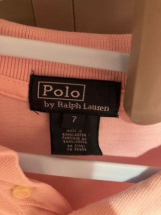 Polo Ralph Lauren. Talla 7/XXS