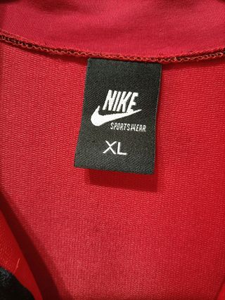 Sudadera con cremallera sin capucha "NIKE" NUEVO