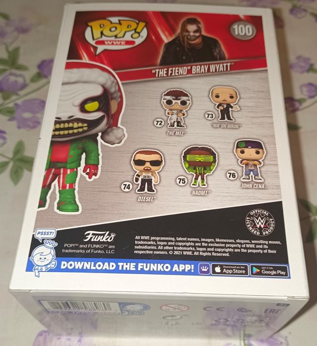 Funko pop Bray Wyatt O Feijão