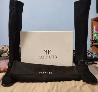 Botas Negras Terciopelo