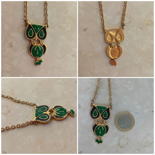 Collana vintage gufo 🦉