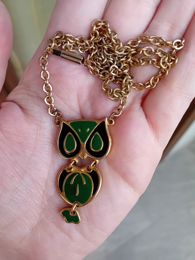 Collana vintage gufo 🦉