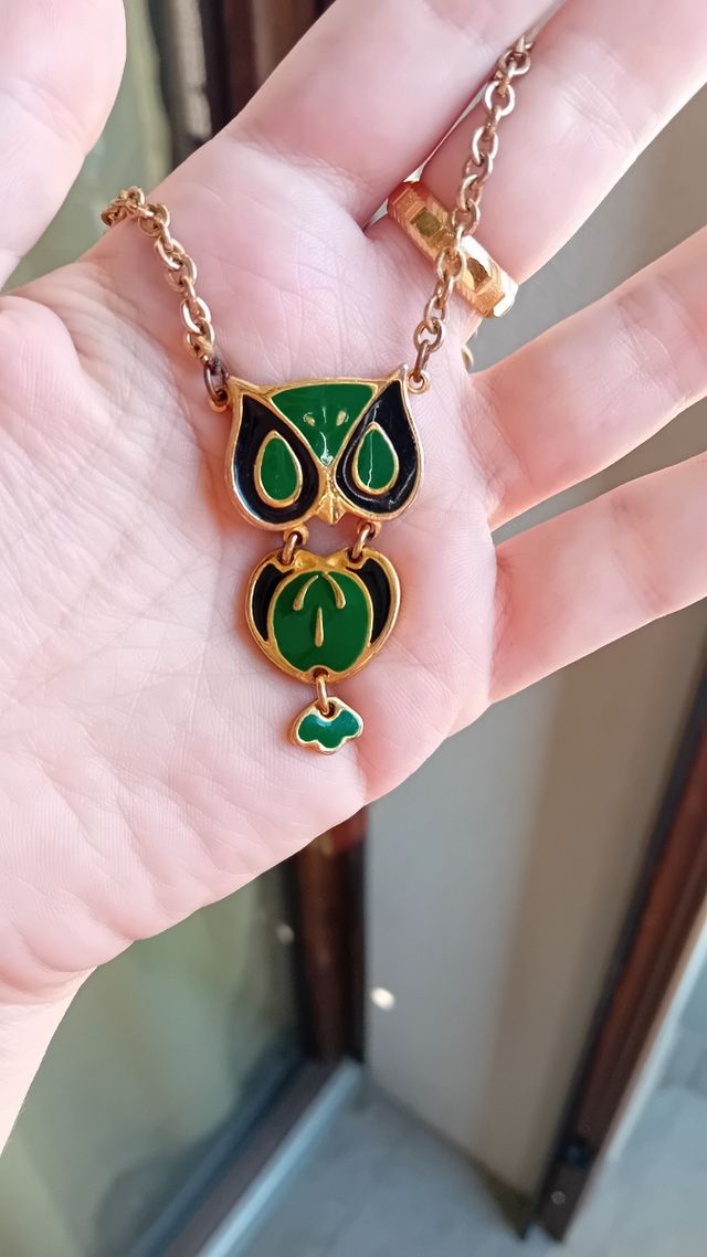 Collana vintage gufo 🦉