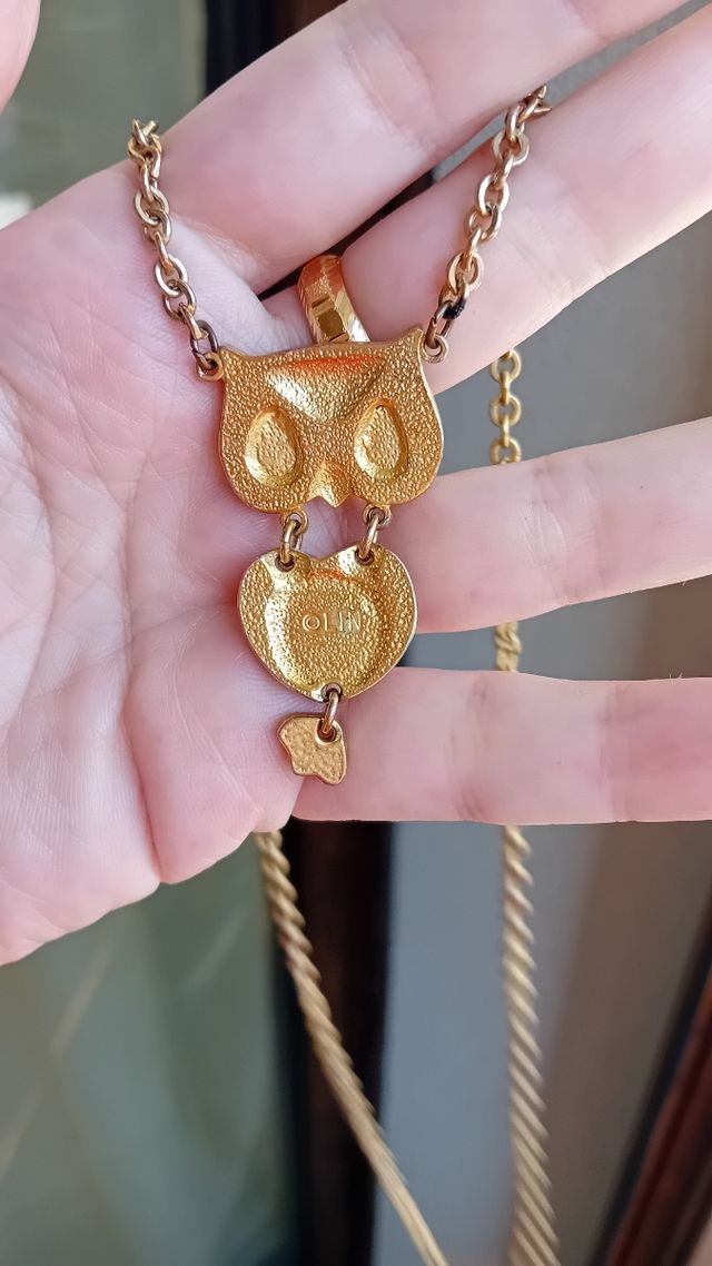 Collana vintage gufo 🦉