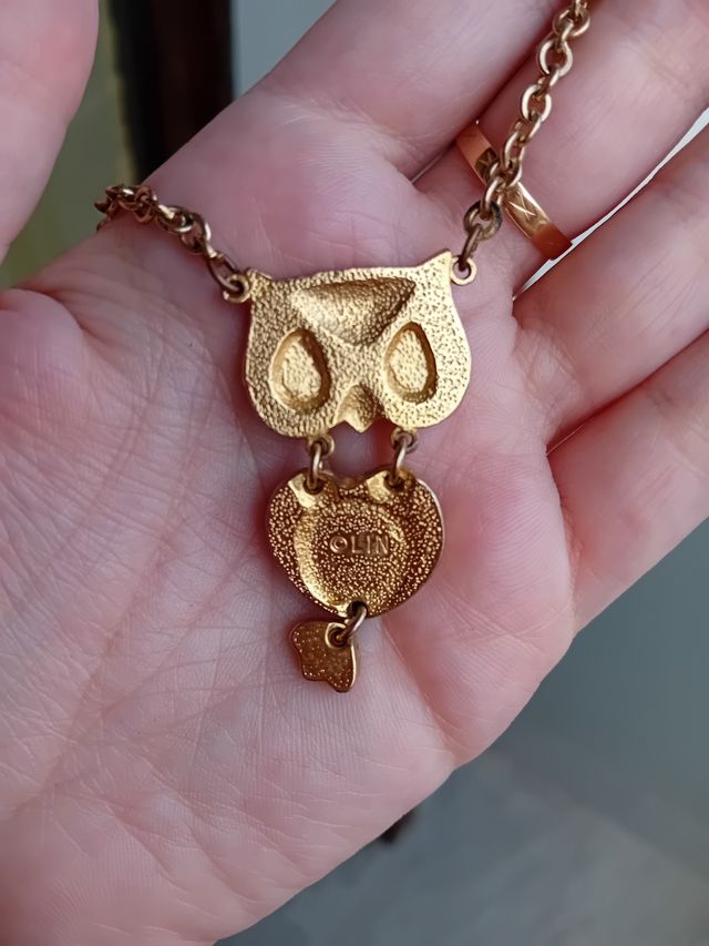 Collana vintage gufo 🦉