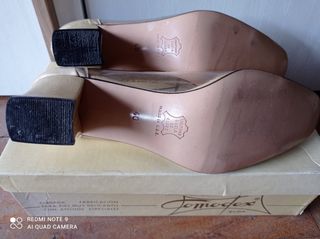 Zapatos de Cristal y Piel. Talla 40