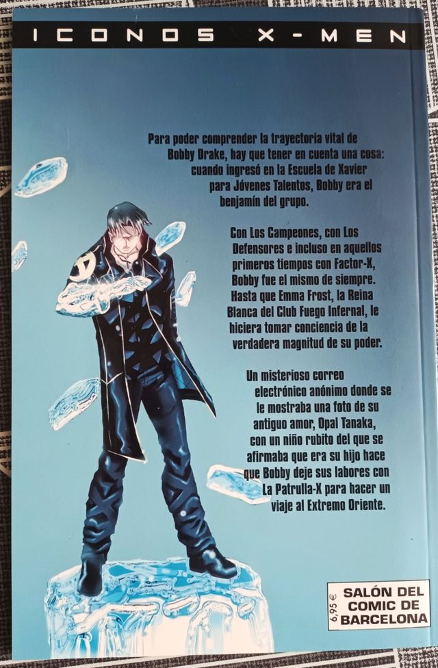 Iconos X-men - Hombre de Hielo