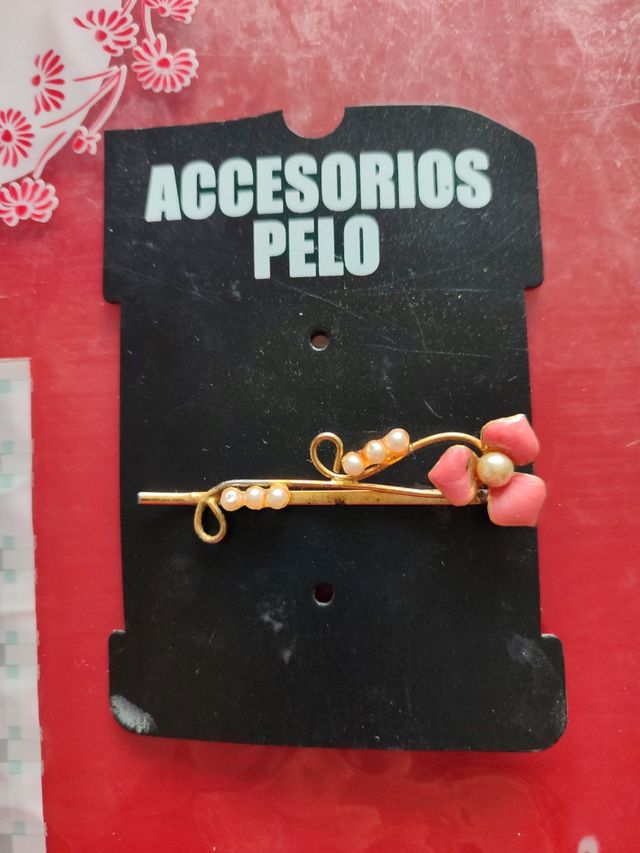 Vestido calado niña +  regalo horquilla de pelo