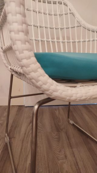 Sillon de exterior con cojin. Nuevo